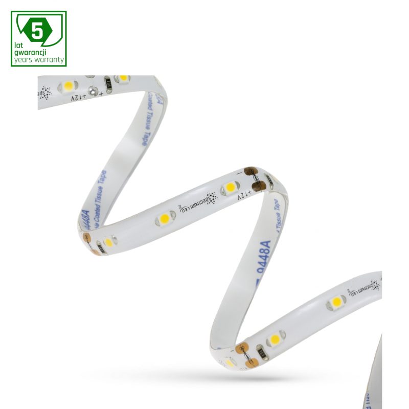 Spectrum LED LED STRIP 20W 3528 60LED CW 1M (ROLL 5M) - WITHOUT SILICONE