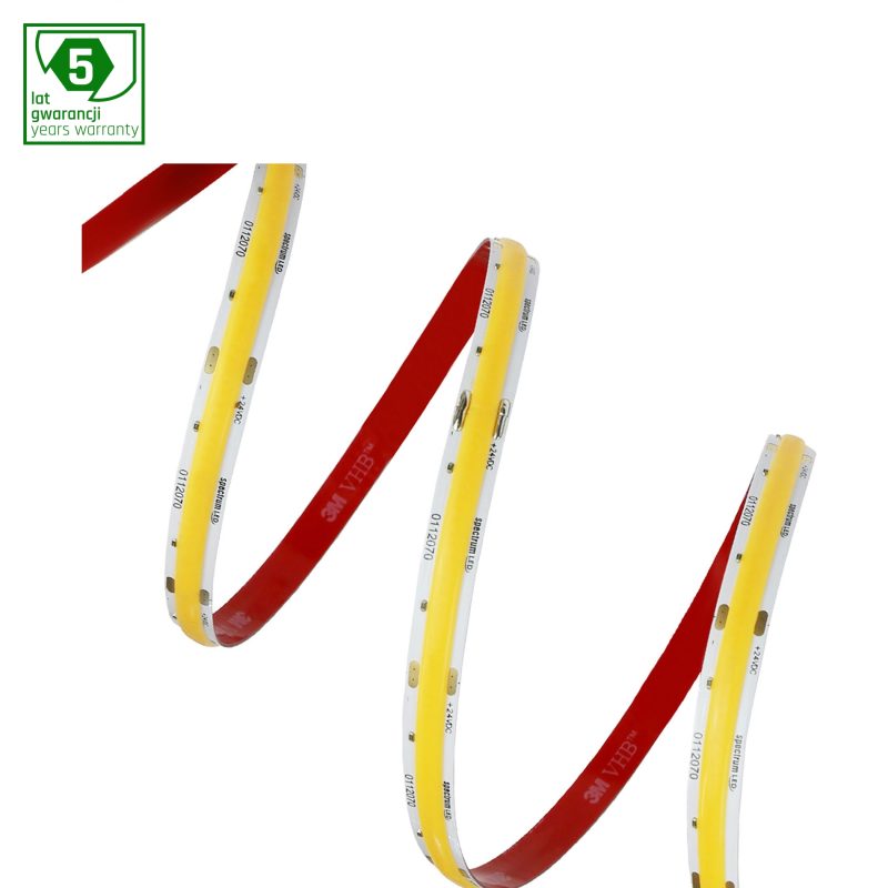 Spectrum LED LED STRIP 40W/5m COB 24V CW 5 YEARS 1M (ROLL 5M)