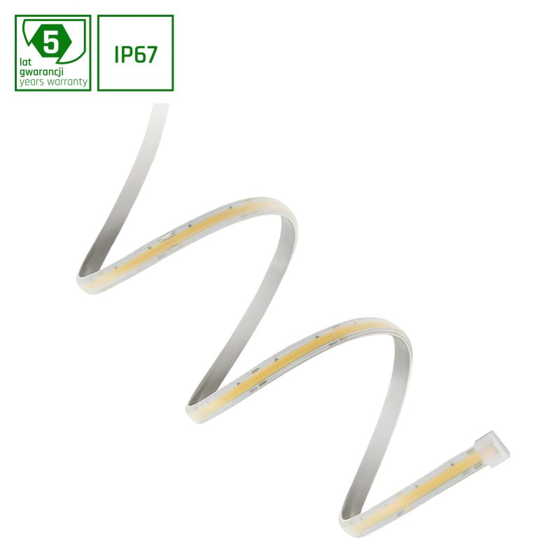 Spectrum LED LED STRIP 55W/5M COB 24V CW 5A GARANZIA