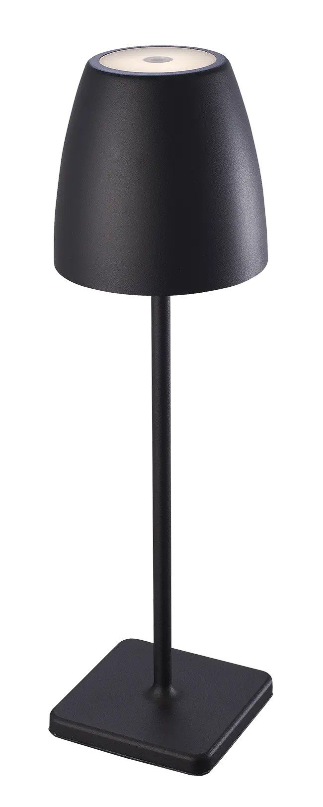 Fantasia INA lampe de table rechargeable noire IP54 dimmable