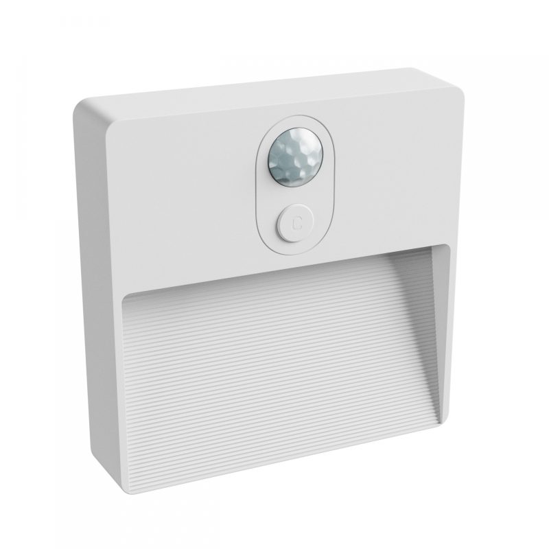 Spectrum LED LUMINA POP RGBW+DIM PIR 500mah USB-C WHITE 78x80x22 2-PACK