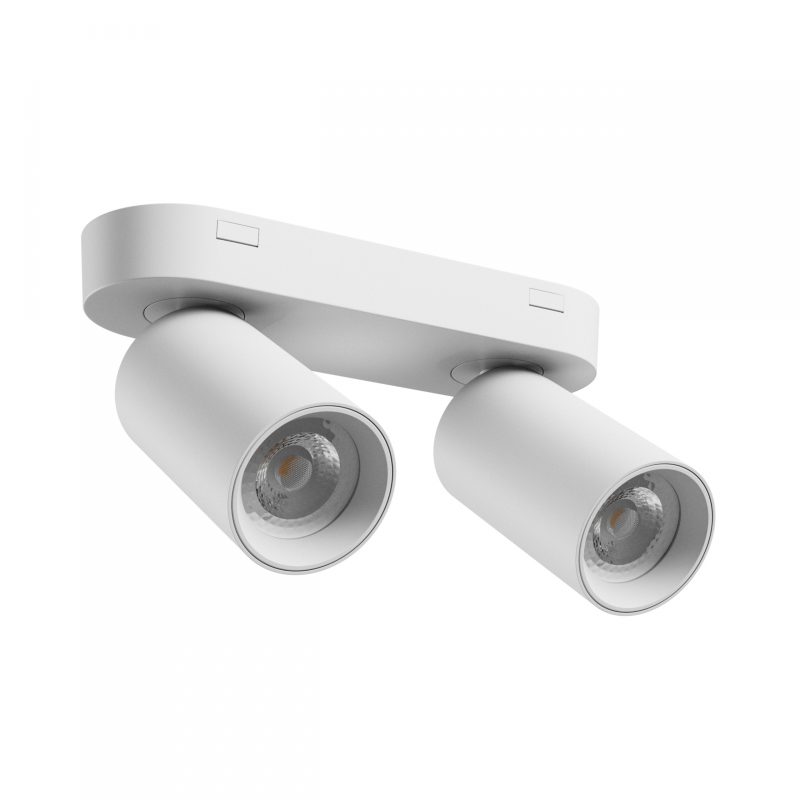 Spectrum LED MADARA ALTRO BASE 2xGU10 230V IP20 220X70X135MM WHITE