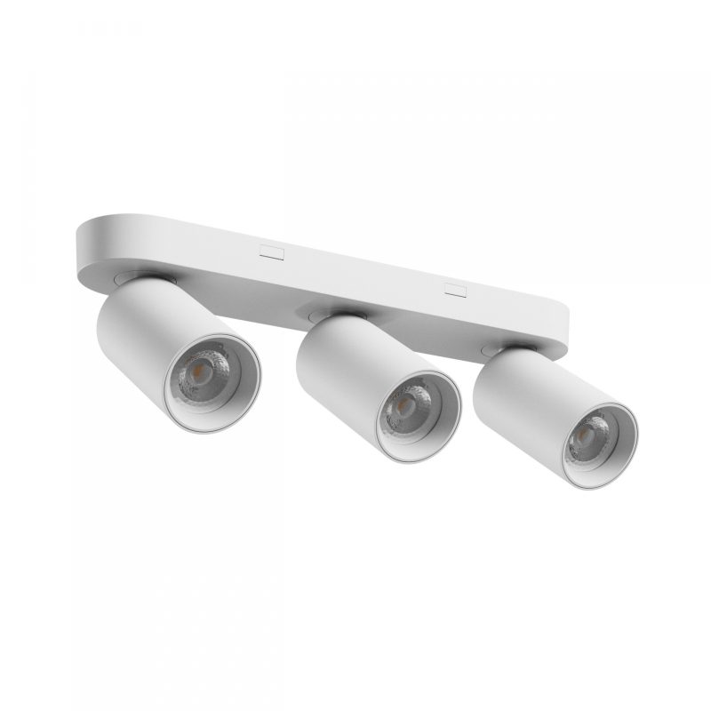 Spectrum LED MADARA ALTRO BASE 3xGU10 230V IP20 350X70X135MM WHITE
