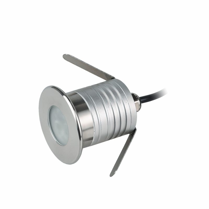 Mini Einbaustrahler IP67 Durchmesser 48mm 3W dimmbar Edelstahl