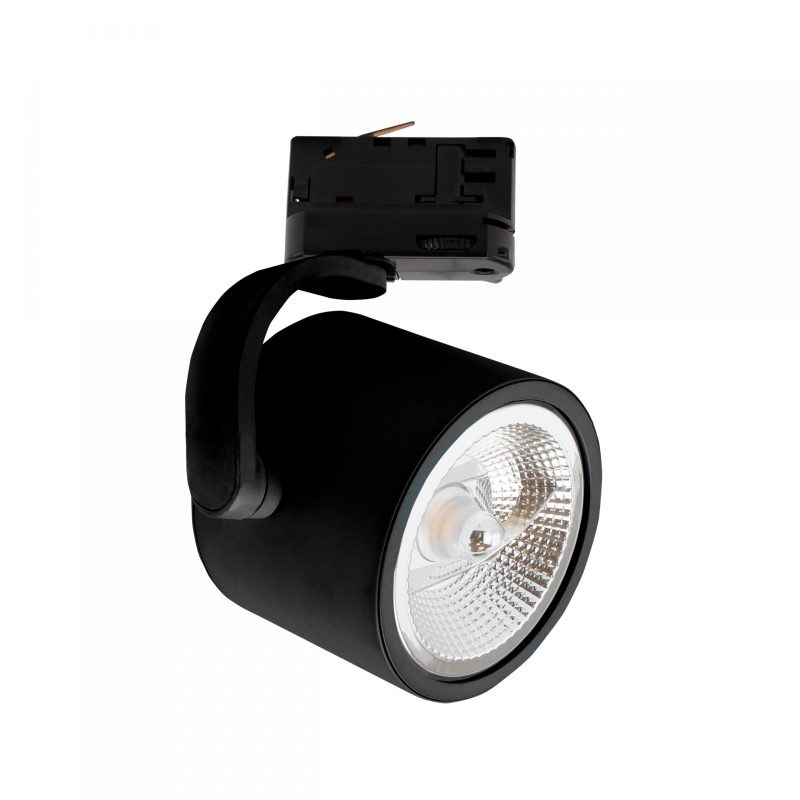 Spectrum LED MADARA AR111 GU10 TRACK 3F (3 PHASES) 250V IP20 120X160MM BLACK