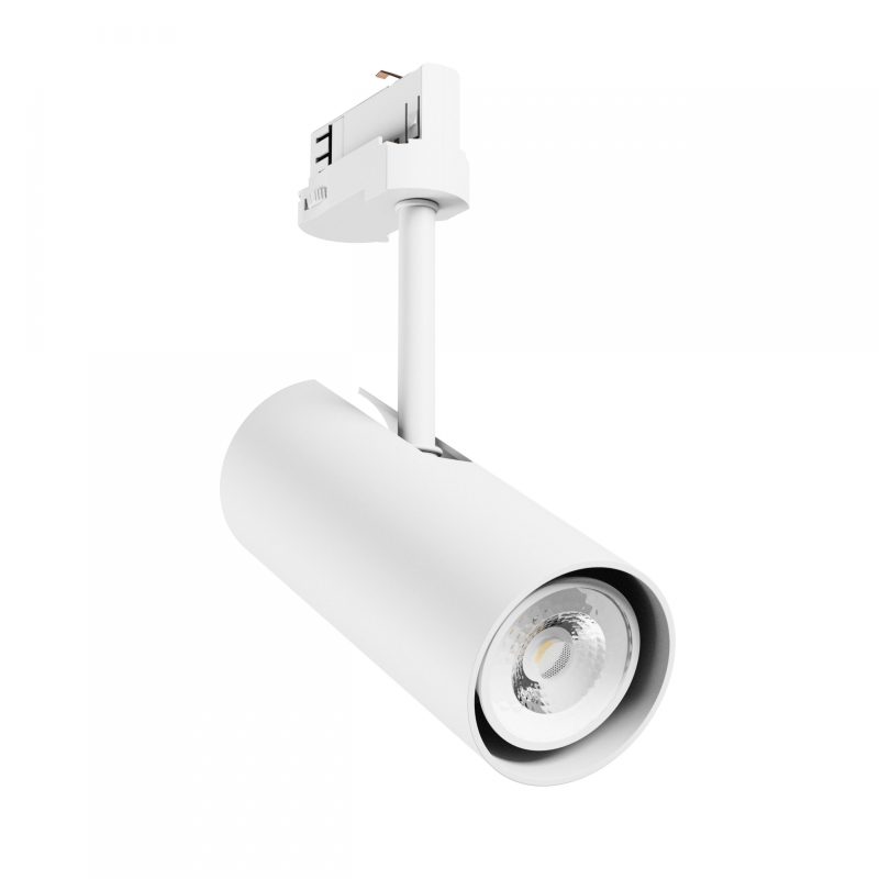 Spectrum LED MADARA LIBRA GU10 FOR TRACK 3F 230V 65X160X232MM WHITE