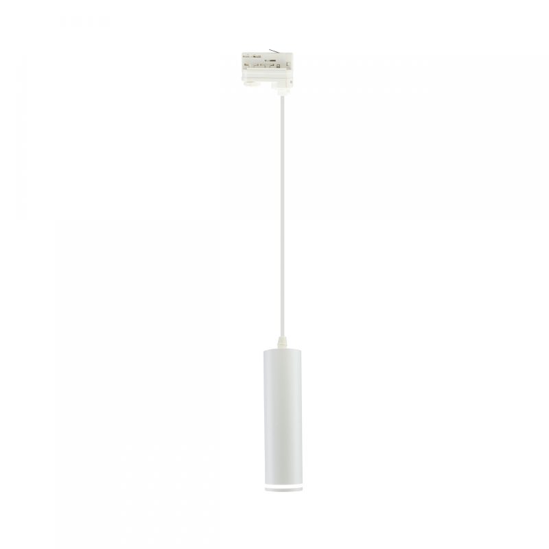 Spectrum LED MADARA MINI RING GU10 SUSPENDED FOR TRACK 3F 230V IP20 FI55*200MM WHITE