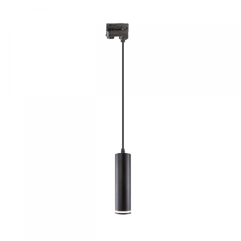 Spectrum LED MADARA MINI RING GU10 SUSPENDED FOR TRACK 3F 230V IP25 FI55*200MM BLACK