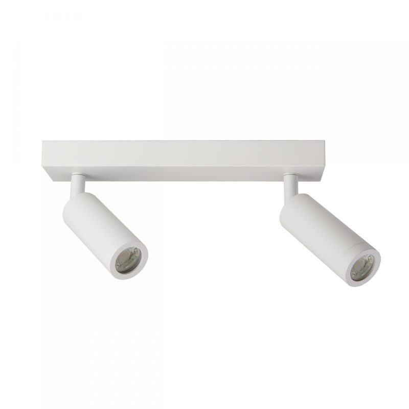 Spectrum LED MADARA SLIM 2 X MR11 BASE 230V IP20 260X54X160 WHITE MOVABLE