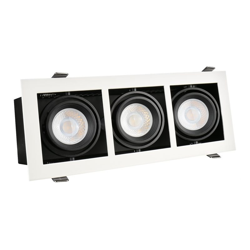 Spectrum LED MODERN DAY MINI GU10 X3 WHITE FRAME