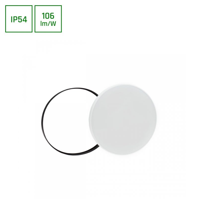 Spectrum LED NYMPHEA BLACK & WHITE RINGS 32W WW 230V