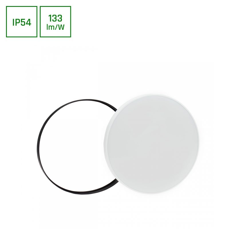 Spectrum LED NYMPHEA BLACK & WHITE RINGS 40W WW 230V