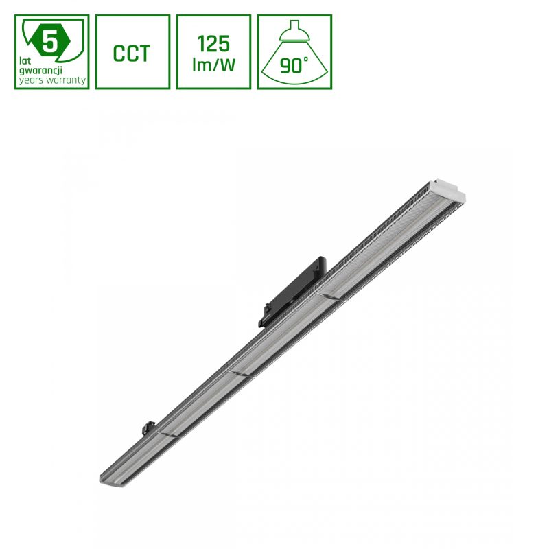 Spectrum LED OPTIBAR CCT 12-42W 3CCT 230V 90DEG IP20 Ra90 1200x60x90mm BLACK