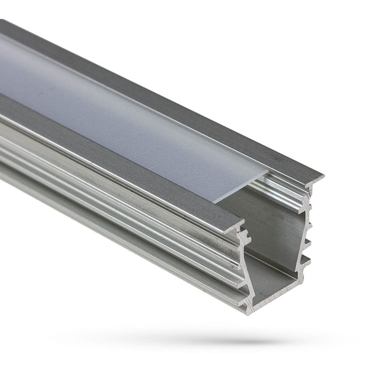 Spectrum LED PROFILE FOR LED STRIPS WOJ DEEPWITH MILK COVER 1M
