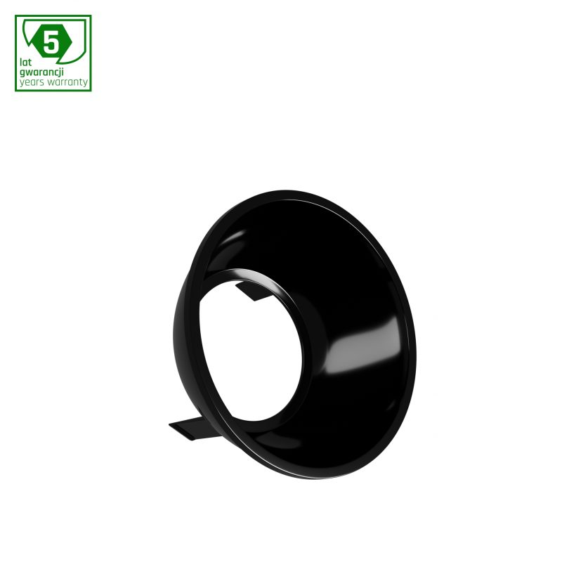 Spectrum LED REFLECTOR ORBITO RECESED SLI043018 & SURFACE SLI043036 +SLI043037  10W FI70MM BLACK SHINE