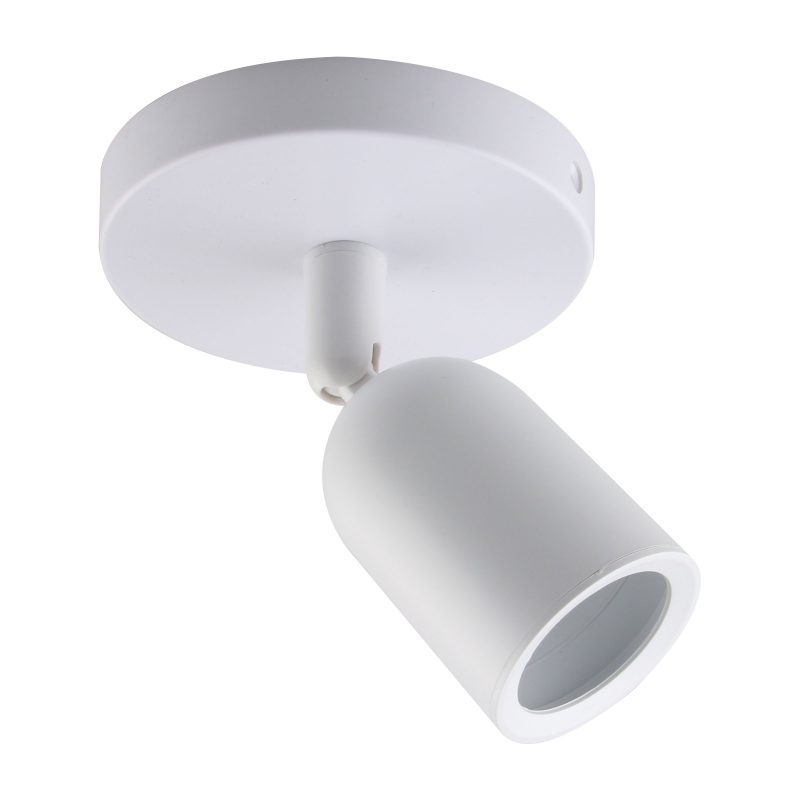 Spectrum LED SOLIS SPOT GU10 BASE 230V IP20 120X 145MM WHITE