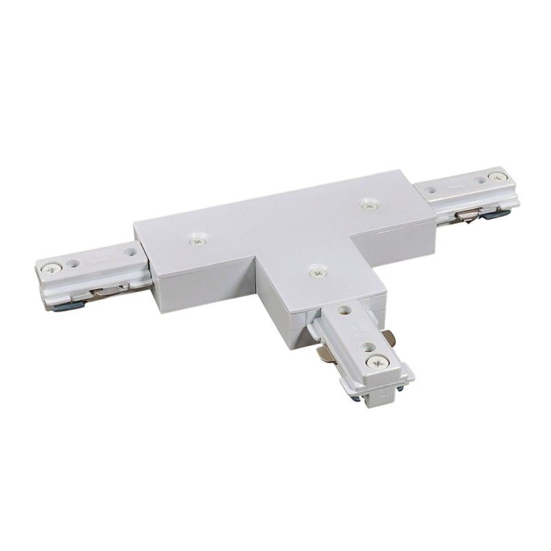 Spectrum LED SPS CONNECTOR T LEFT 1PHASE WHITE SPECTRUM