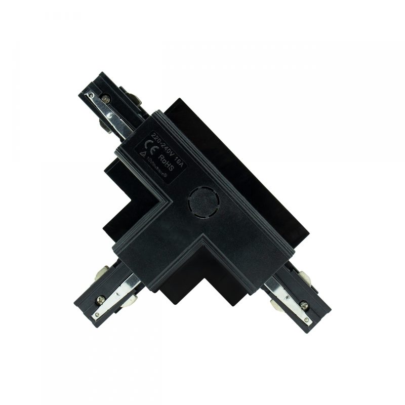Spectrum LED SPS RECESSED CONNECTOR T LEFT BLACK SPECTRUM