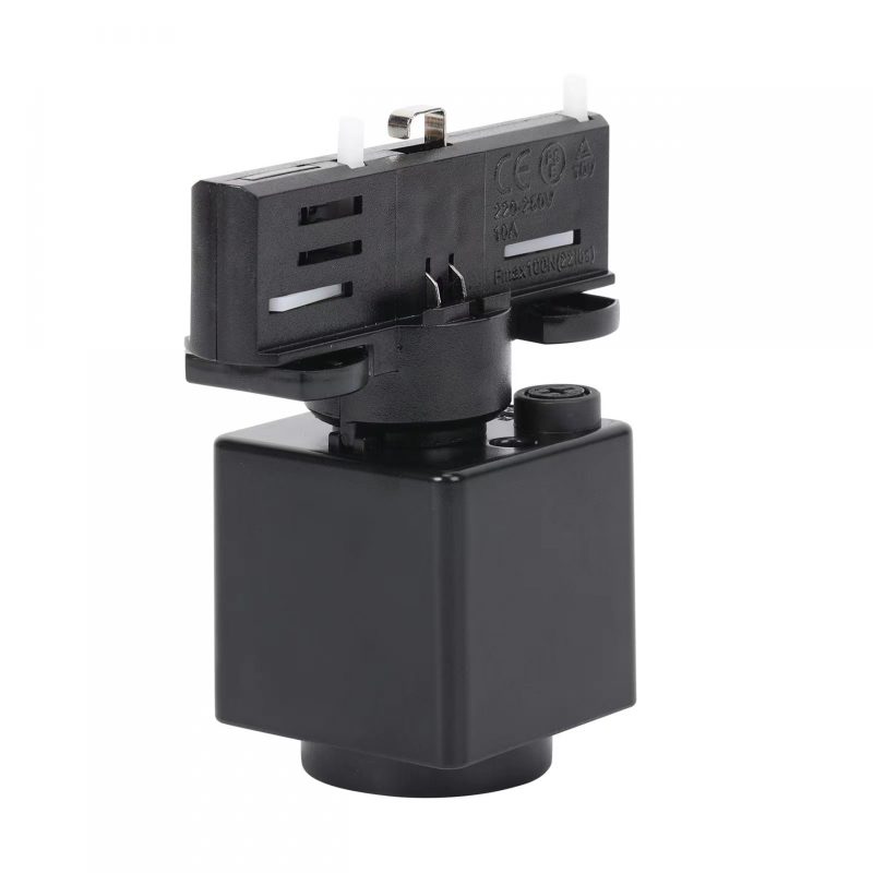 Spectrum LED SPS2 ADAPTER SLIM 3PHASE WITH SOCKET BLACK SPECTRUM