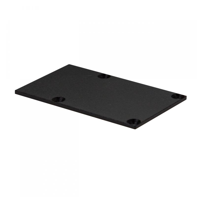 Spectrum LED STANDARD TYPE END CAP FOR ALD9/10 ALL DAY INSPIRE BLACK