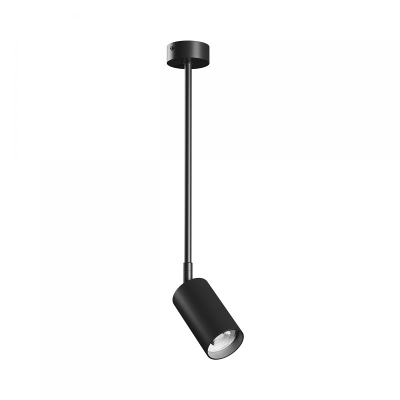 Spectrum LED VARIOSA GU10 BASE 230V IP20 55X100X450MM BLACK ROUND