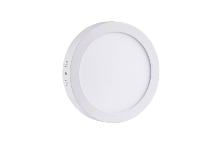Optonica Kragal pannello LED da superficie rotondo 18W 220mm bianco