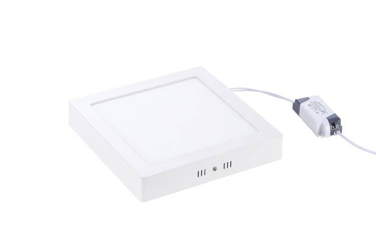 Optonica LED Panel Anbau quadratisch 18W 220x220mm weiß