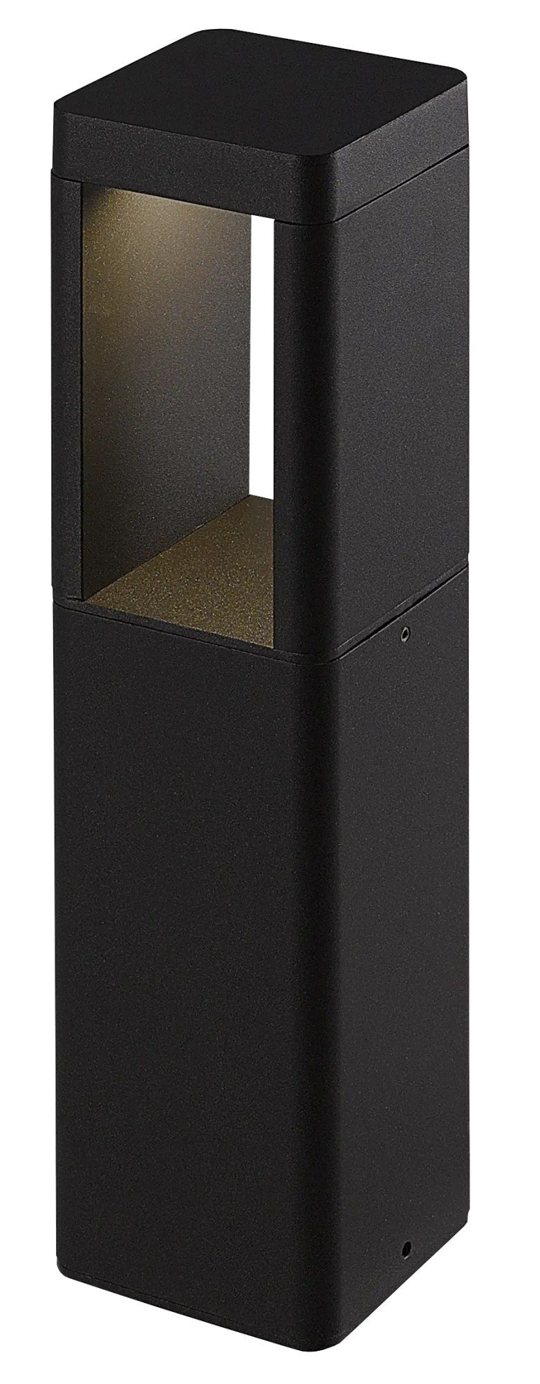 Fantasia Tuva 2 Gartenpoller schwarz Aluminium 350mm, 2 offene Seiten