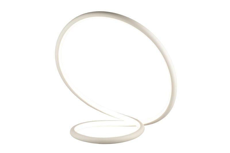 Fantasia BOA lampe de table LED blanche dimmable 25W 3000K 33x34cm