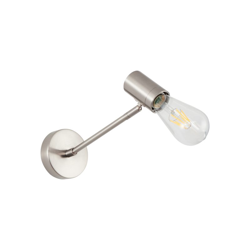 Homelighting SE21-NM-22 ADEPT NICKEL MATT WALL LAMP