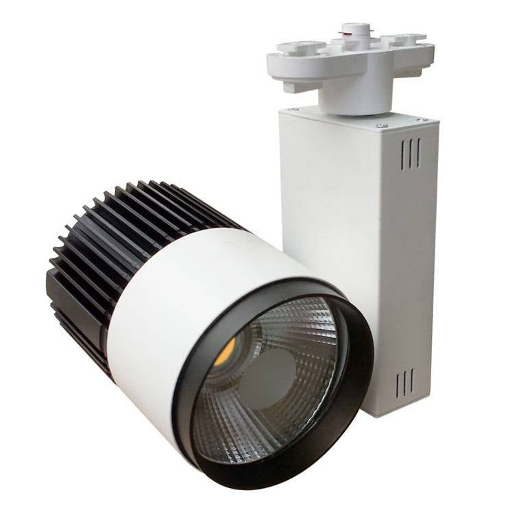 Gobrightlighting LED Schienenstrahler 20W COB weiß 100mm