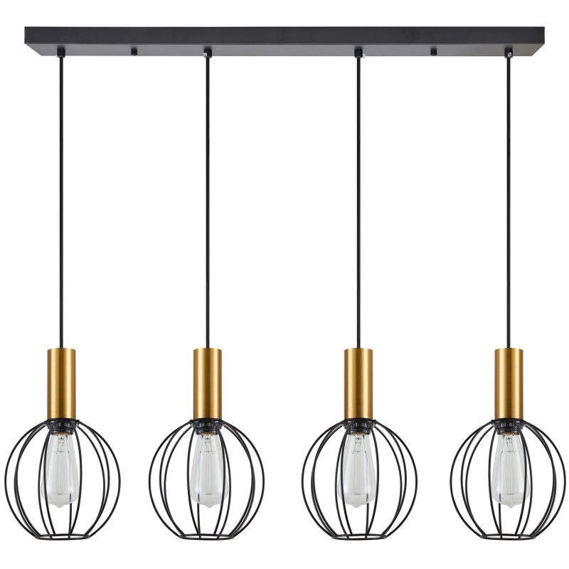 Homelighting Adept Tube SE21-GM-4-4BL-GR1