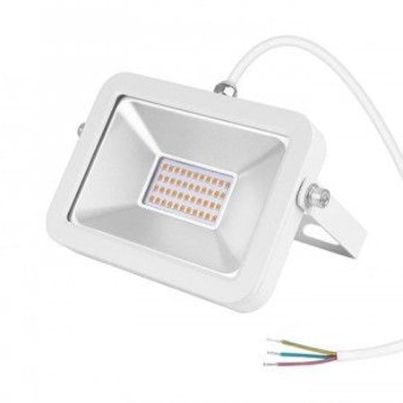 LED straler 30W SMD 3000 lumen IP65 buitenverlichting zwart of wit