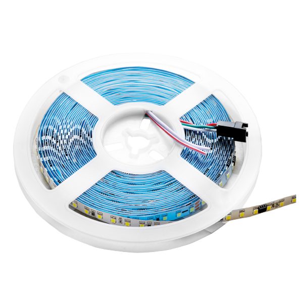 Optonica LED STRIP SET Power Supply 12V + Remote Control + 5M 2835 LED Strip Roll 126 SMD/M IP65