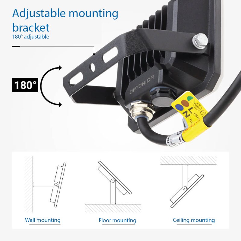 Optonica LED Milky-Lens Floodlight IP65