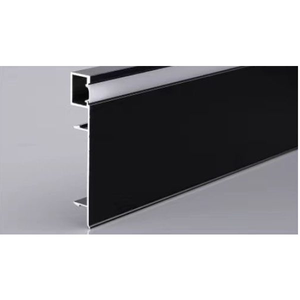 Optonica Aluminium Profile for Floor Black Color L=2M