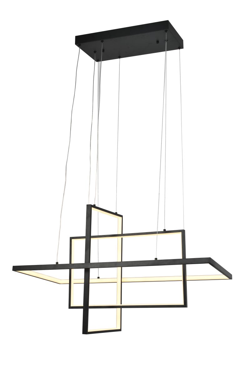 Optonica LED Pendant Lamp 67W Sand Black