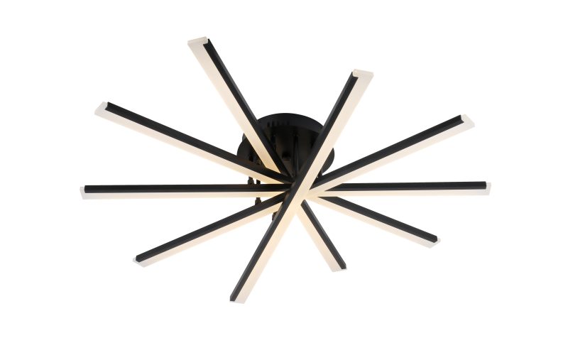Optonica LED Ceiling Lamp 50W Black