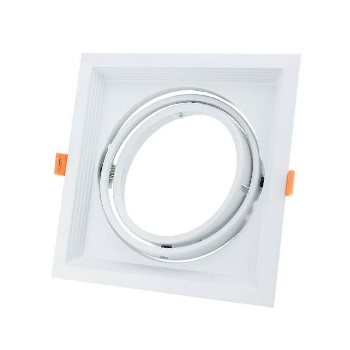 Optonica Rectangular 1*Ring Adjustable For AR111 2Pcs/Box
