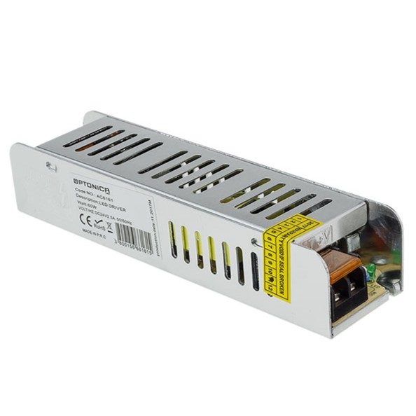 Optonica LED Strip Slim Power Supply Metal