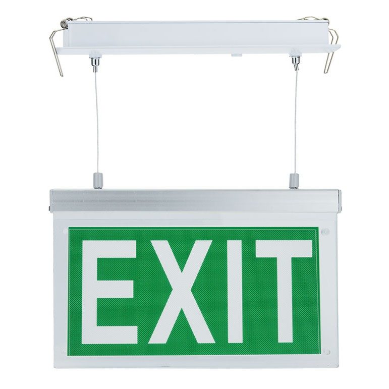 Optonica LED Hanging Emergency Exit Light 3 Hours Duration With PVC Legend
