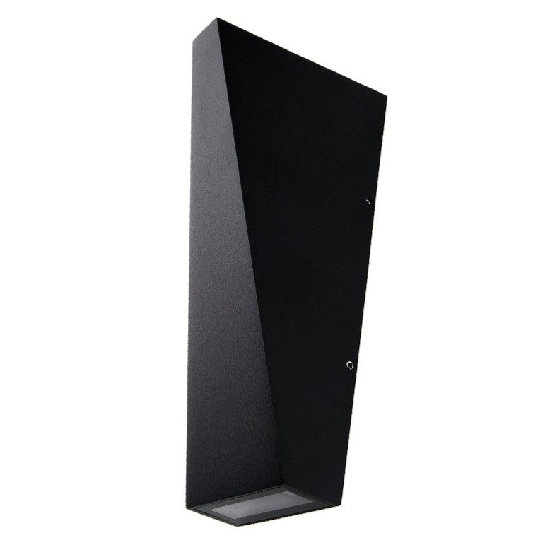 Optonica LED Wall Light Black Body