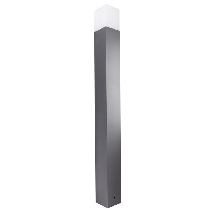 Optonica LED Lawn Lamp Aluminium 100cm Dark Grey