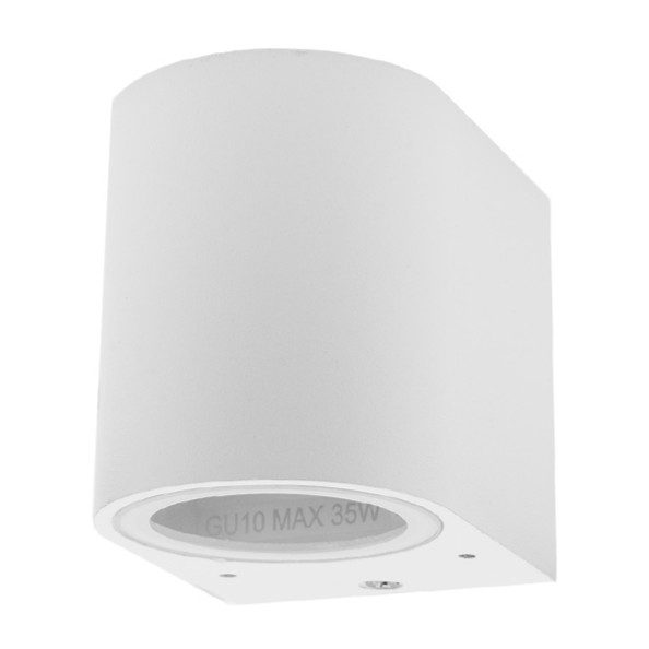 Optonica WALL LAMP ALUMINIUM WHITE BODY GU10 SOCKET