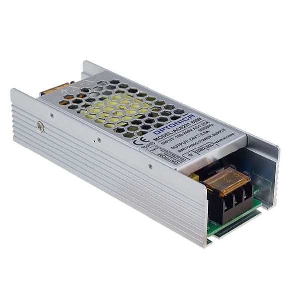 Optonica LED Power Supply 24V Metal 3 Years Warranty