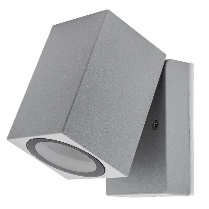 Optonica Wandlamp Silver Body GU10 Socket Aluminium