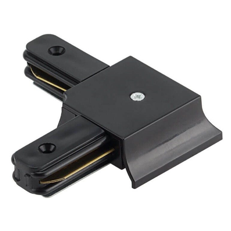 Optonica Connector For Track System Angle Black