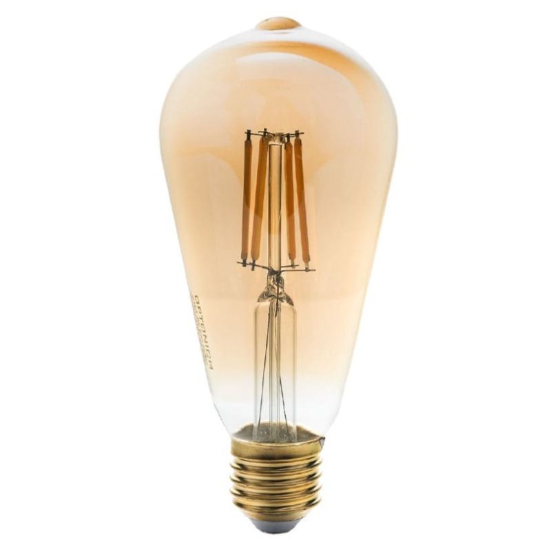 Optonica LED CANDLE ST64 GOLDEN GLASS