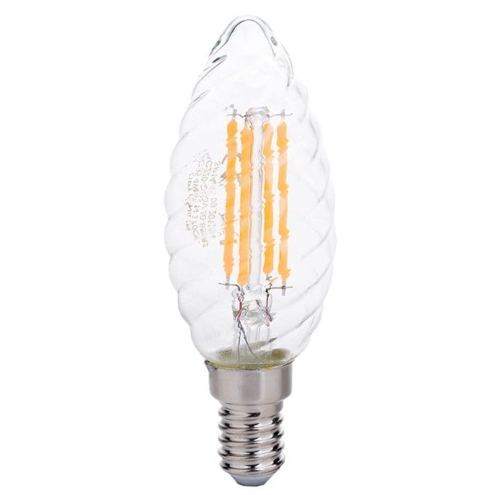 Optonica LED TWIST CANDLE C35 E14 4W FILAMENT