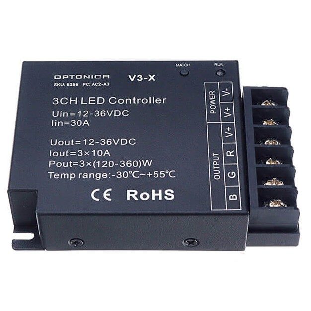 Optonica LED Controller, 360W/720W/1080W(12V/24V)